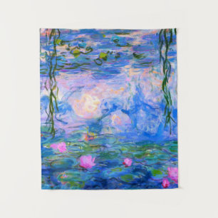 Water Lilies Claude Monet restauriert Wandteppich