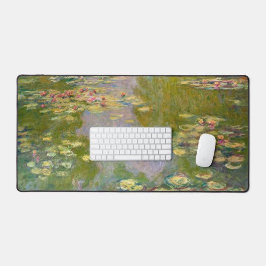 Water Lilies | Claude Monet | Schreibtischunterlage (Tastatur & Maus)