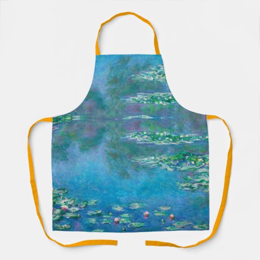 Water Lilies, Claude Monet Schürze (Vorderseite)