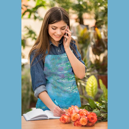 Water Lilies, Claude Monet Schürze