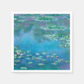 Water Lilies, Claude Monet Serviette (Vorderseite)
