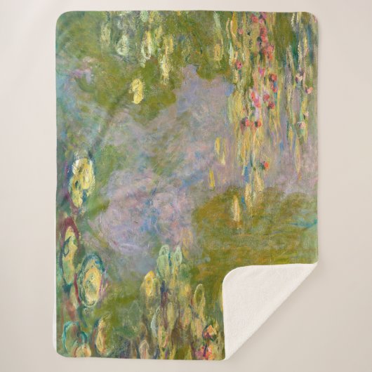 Water Lilies | Claude Monet | Sherpadecke (Vorderseite)