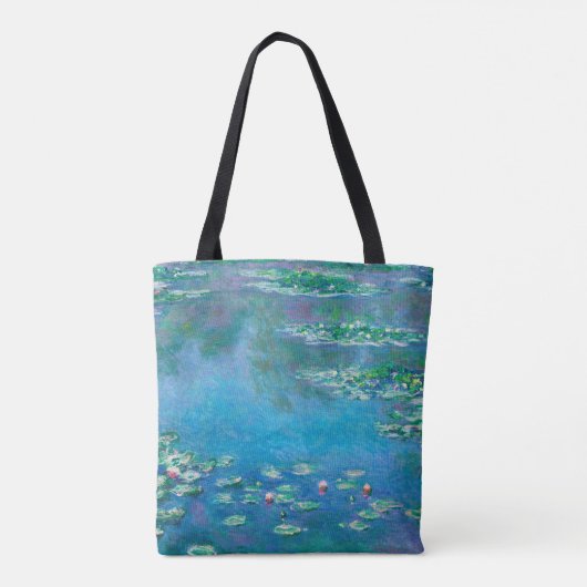Water Lilies, Claude Monet Tasche (Rückseite)