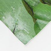 Water Lilies Fleecedecke (Ecke)