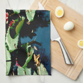 Water Lilies Geschirrtuch (Viertel Falte)