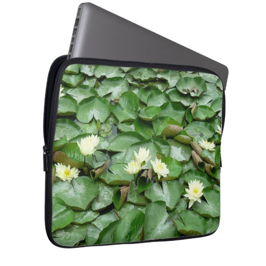 Water Lilies Laptopschutzhülle (Vorne Rechts)