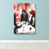 Water Lilies Leinwand Mauer (Insitu (Holzboden))