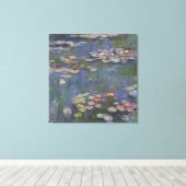 Water Lilies Leinwanddruck (Insitu (Holzboden))