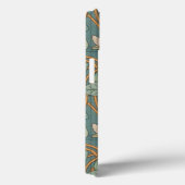 Water Lilies Lily Art Nouveau Natur Case-Mate iPhone Hülle (Rückseite / Rechts)