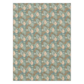 Water Lilies Lily Art Nouveau Natur Tischdecke (Vorderseite)