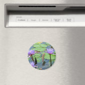 Water Lilies Magnet (In Situ (Geschirrspüler))
