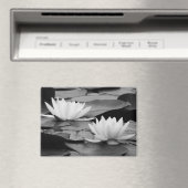 Water Lilies Magnet (In Situ (Geschirrspüler))