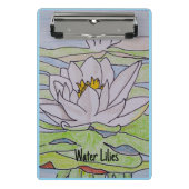 Water Lilies Mini Klemmbrett (Vorderseite)