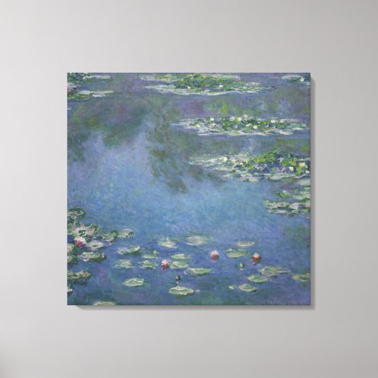 Water Lilies Monet 1906 Leinwanddruck (Vorderseite)