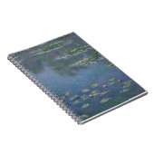 Water Lilies Monet 1906 Notizblock (Rechte Seite)