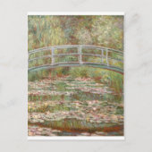 Water Lilies ~ Monet Postkarte (Vorderseite)