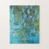 Water Lilies Nympheas Claude Monet Kunstkunst Puzzle (Vertikal)