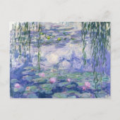 Water Lilies Nymphéas Claude Monet Postkarte (Vorderseite)
