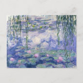 Water Lilies Nymphéas Claude Monet Postkarte (Vorderseite)