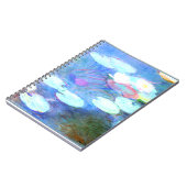 Water Lilies, Pink - Schöne Kunst von Claude Monet Notizblock (Linke Seite)