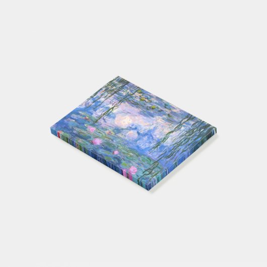 Water Lilies Post-it Klebezettel (angewinkelt)