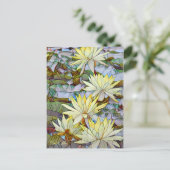 Water Lilies [Postcard] Postkarte (Stehend Vorderseite)