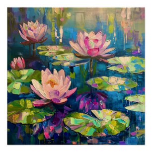 Water Lilies Poster