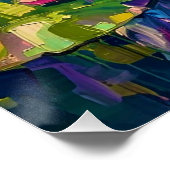Water Lilies Poster (Ecke)