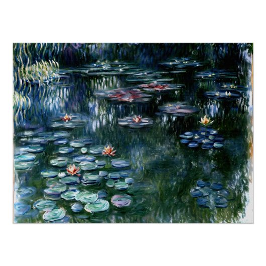 Water Lilies Poster (Vorderseite)