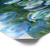 Water Lilies Poster (Ecke)