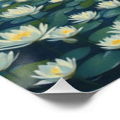 water lilies poster (Ecke)