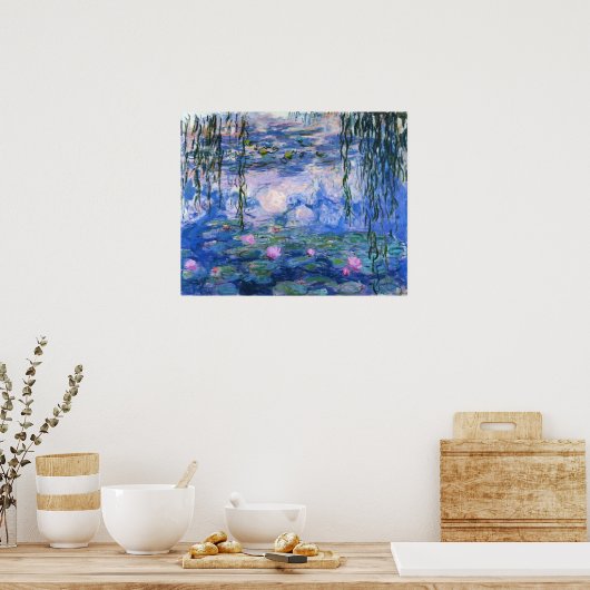 Water Lilies Poster (Küche)