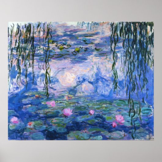 Water Lilies Poster (Vorne)