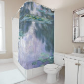 Water Lilies Serie 1907 von Claude Monet Duschvorhang (Beispiel)