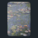 Water Lilies Serie von Claude Monet Badematte<br><div class="desc">Claude Monet - Meister der Kunstserie</div>