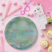 Water Lilies Serie von Claude Monet Pappteller (Party)