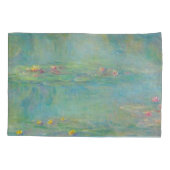 Water Lilies Serie von Claude Monet Pillowcase Kissenbezug (Rückseite-Links)