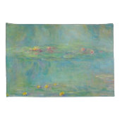 Water Lilies Serie von Claude Monet Pillowcase Kissenbezug (Rückseite-Rechts)