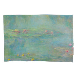 Water Lilies Serie von Claude Monet Pillowcase Kissenbezug