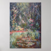 Water Lilies Serie von Claude Monet Poster (Vorne)
