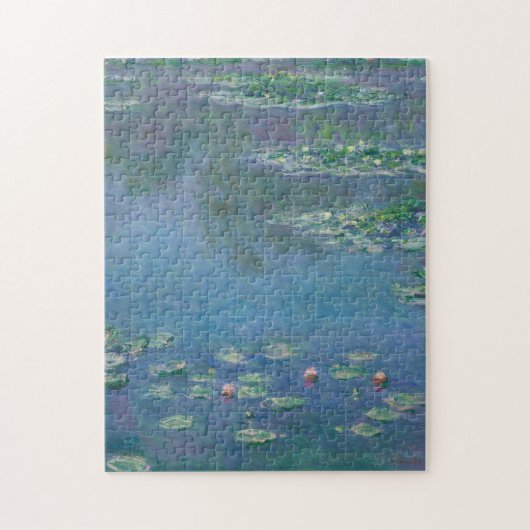 Water Lilies Serie von Claude Monet Puzzle (Vertikal)