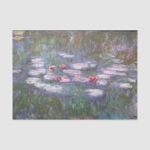 Water Lilies Serie von Claude Monet Seidenpapier