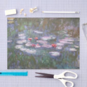 Water Lilies Serie von Claude Monet Seidenpapier (Handwerk)