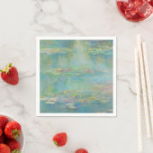Water Lilies Serie von Claude Monet Serviette (Beispiel)
