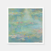 Water Lilies Serie von Claude Monet Serviette (Vorderseite)