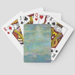 Water Lilies Serie von Claude Monet Spielkarten