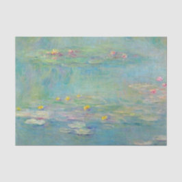 Water Lilies Series 3 von Claude Monet Seidenpapier