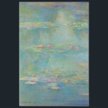 Water Lilies Series 3 von Claude Monet Seidenpapier<br><div class="desc">Claude Monet - Meister der Kunstserie</div>
