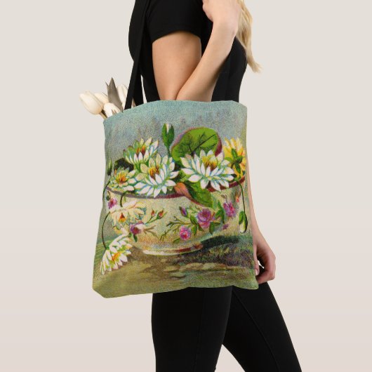 Water Lilies Tasche (Von Nahem)