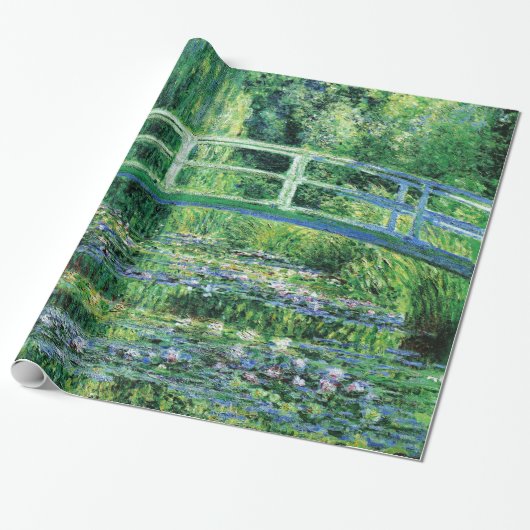 Water Lilies und die japanische Brücke, Claude Mon Geschenkpapier (Ungerollt)